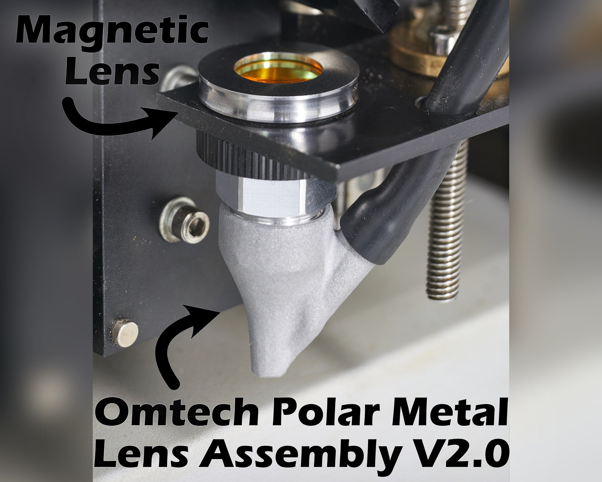 APC LensPro for Omtech Polar / Gweike Cloud Magnetic Lens Upgrade