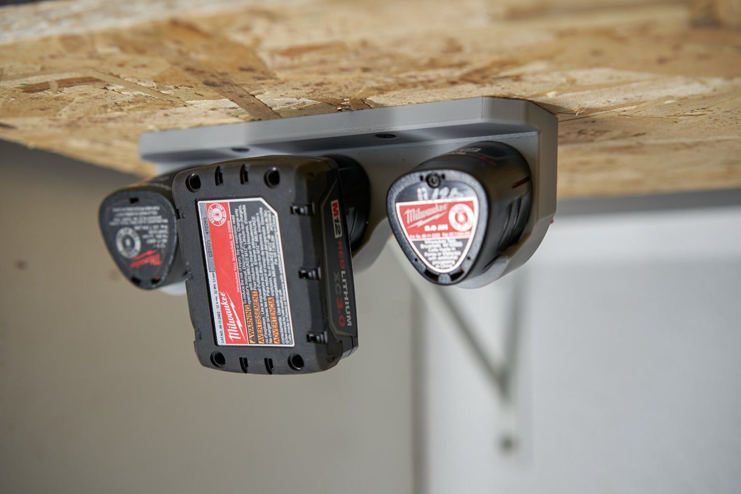 Milwaukee Tool M12 Battery Holder Mount Rack