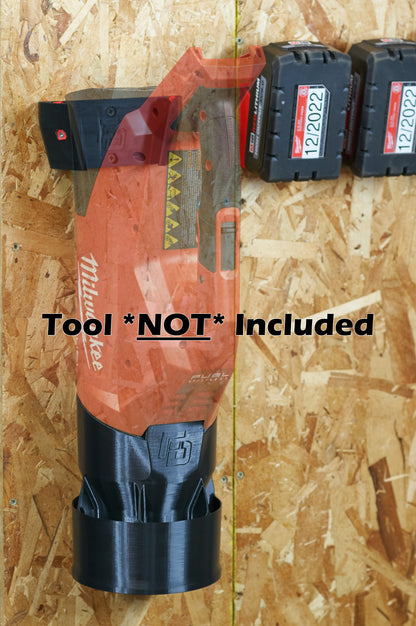 Milwaukee Tool M18 FUEL Leaf Blower Bundle Kit Wall Mount Storage Organization Compact Venturi Nozzle 3017-20