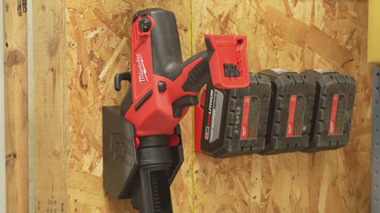 Wall Mount for Milwaukee Tool M18 Caulk Gun Organization and Storage 2640-20