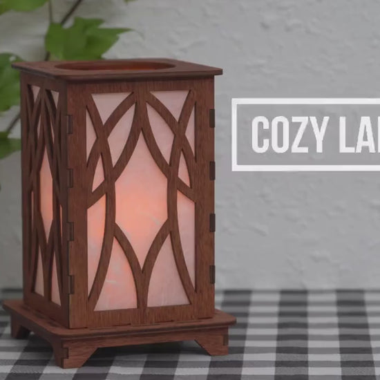 Decorative Wooden Candle Lantern Hand Crafted Votive Cozy Home Decor